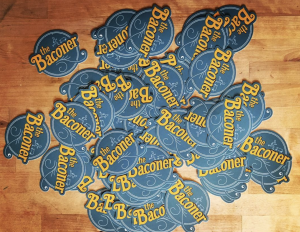 The Baconer Stickers
