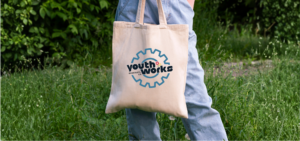 Youthworks logo mockup